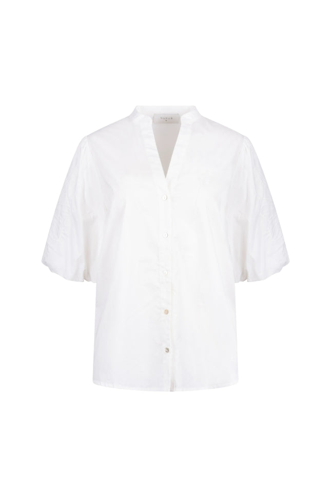 Nukus Blouse Dani Offwhite NKS02214 Stretchshop.nl