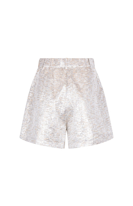 Nukus Short Dagmar Silver Camel NKS09072 Stretchshop.nl