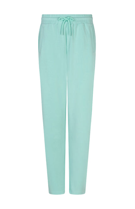 EsQualo Broek Jogger Modal Mint Green SP26.05005 Stretchshop.nl