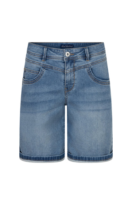 Red Button Short Relax Jog Midstone Used SRB4932 L10 Stretchshop.nl