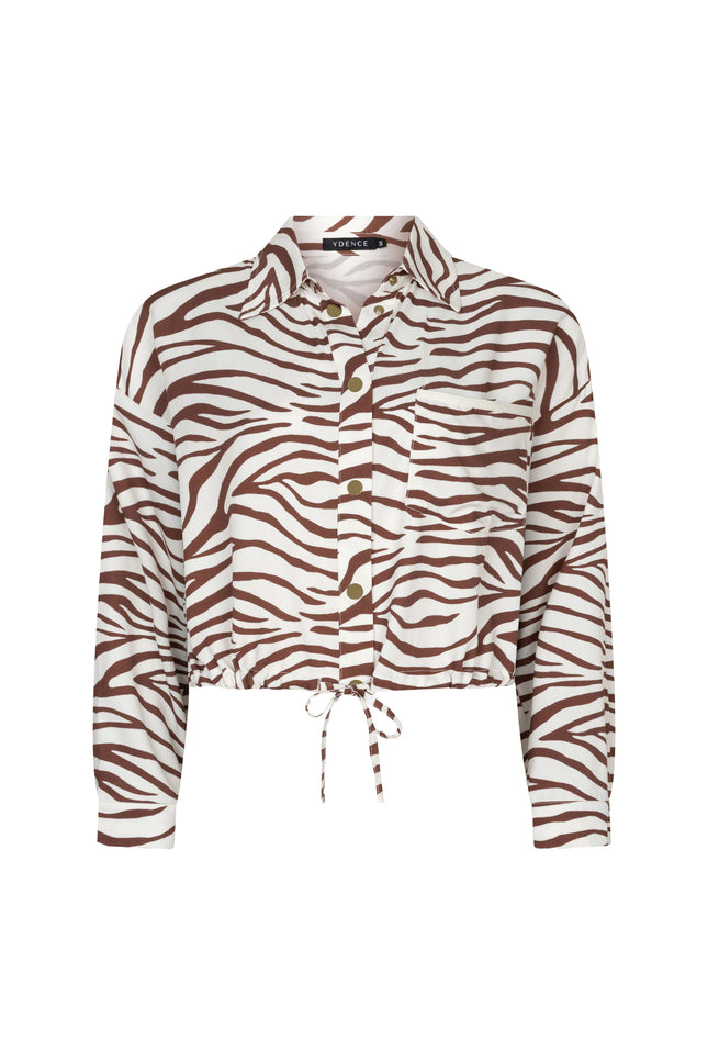 Ydence Blouse Nielie Zebra Stretchshop.nl