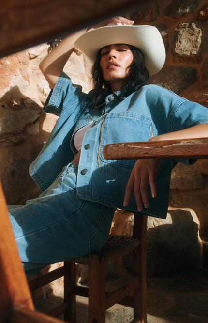 Refined Department Jeans Payton Light Blue R2603171931 Stretchshop.nl