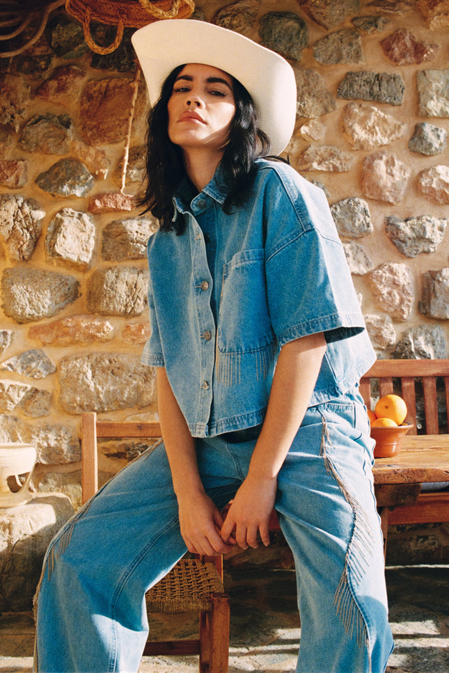 Refined Department Jeans Payton Light Blue R2603171931 Stretchshop.nl