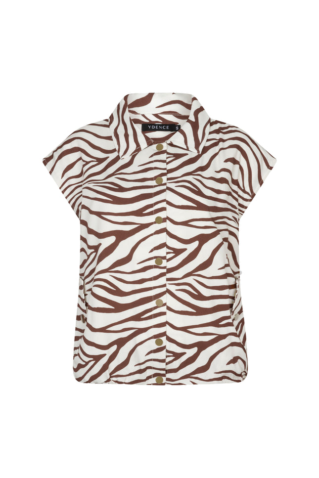 Ydence Blouse Svenna Zebra Stretchshop.nl