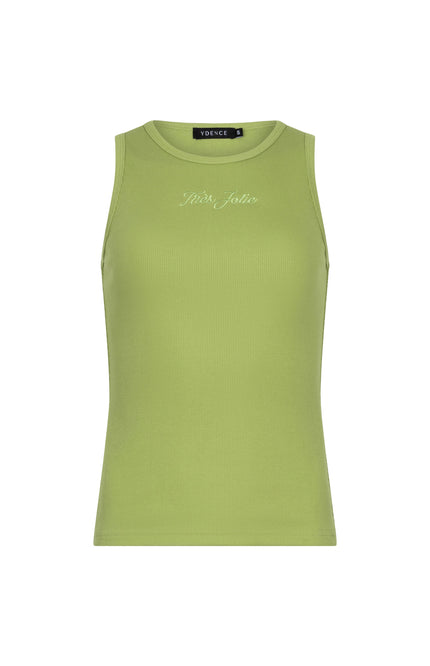 Ydence Top Très Jolie Green Stretchshop.nl