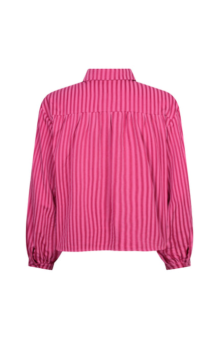 Ydence Blouse Madelena Berry Pink Stretchshop.nl