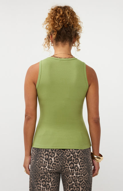 Ydence Top Très Jolie Green Stretchshop.nl