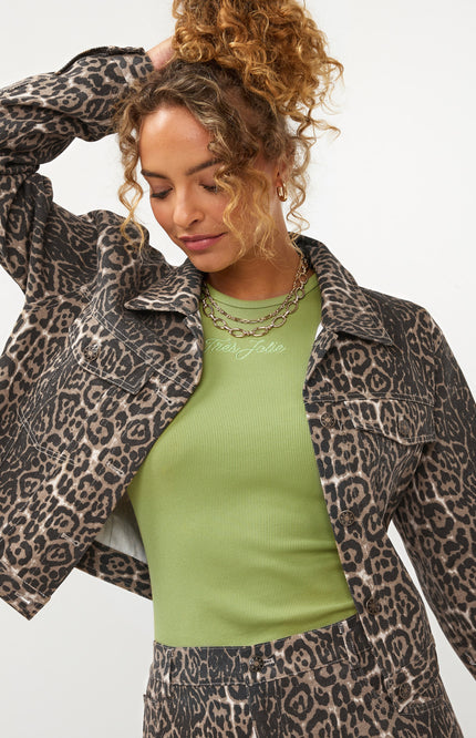 Ydence Top Très Jolie Green Stretchshop.nl