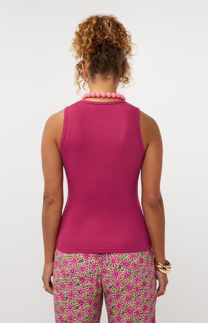 Ydence Top Très Jolie Berry Pink Stretchshop.nl