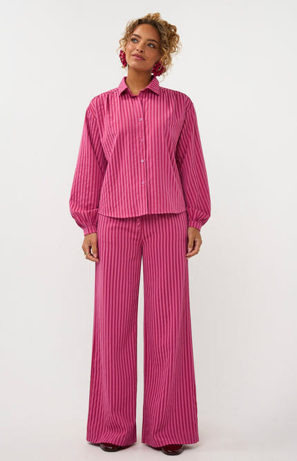 Ydence Broek Thirza Berry Pink Stretchshop.nl