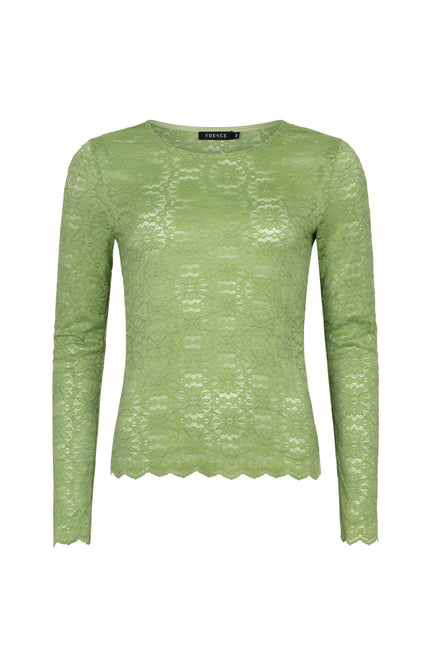 Ydence Top Loiza Green Stretchshop.nl