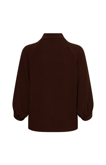 &Co woman Blouse Marijke Plum BL436 Stretchshop.nl