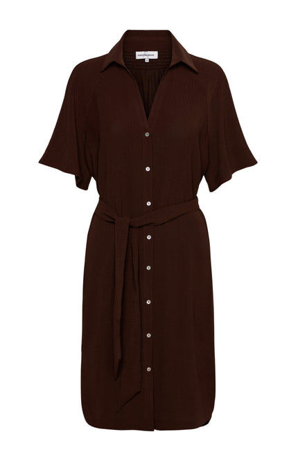 &Co woman Jurk Margo Plum DR303 Stretchshop.nl