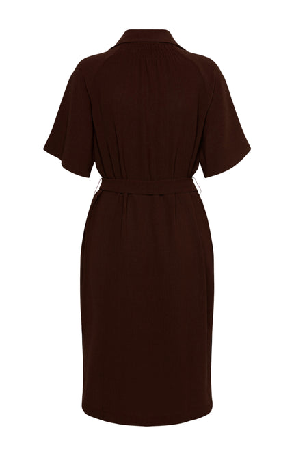 &Co woman Jurk Margo Plum DR303 Stretchshop.nl