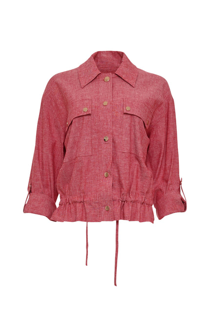 Zizo Jacket Toettie Persian Red Stretchshop.nl