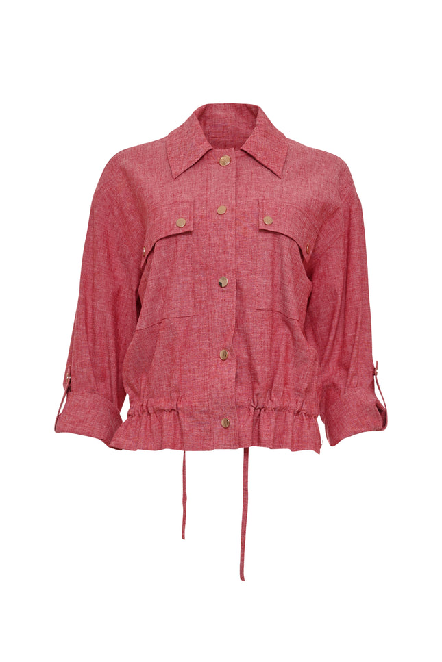 Zizo Jacket Toettie Persian Red Stretchshop.nl