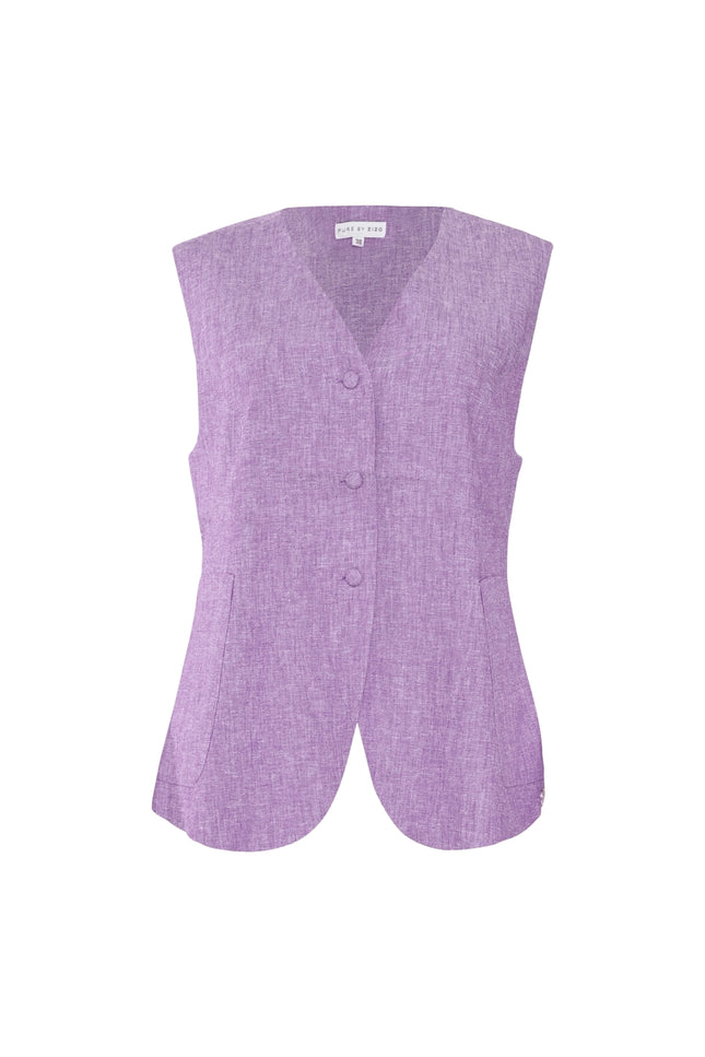 Zizo Gilet Toss Lilac Stretchshop.nl