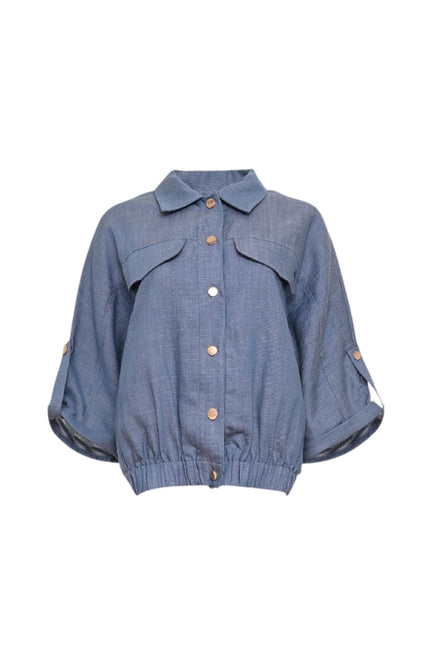 Zizo Jacket Tatiana Jeans Blue Stretchshop.nl