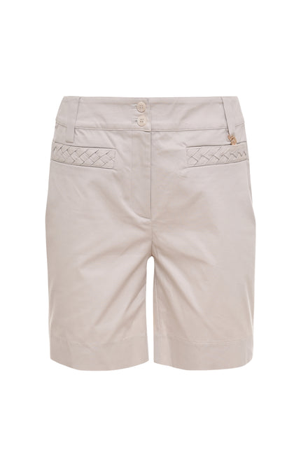 Zizo Short Thannie Light Sand Stretchshop.nl