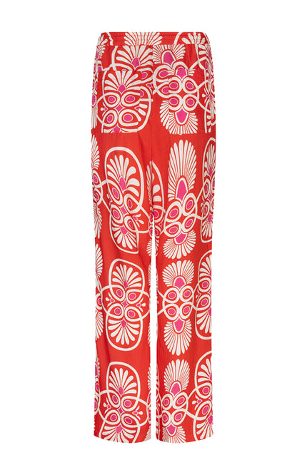 EsQualo Broek Heartfelt Print HS26.10204 Stretchshop.nl