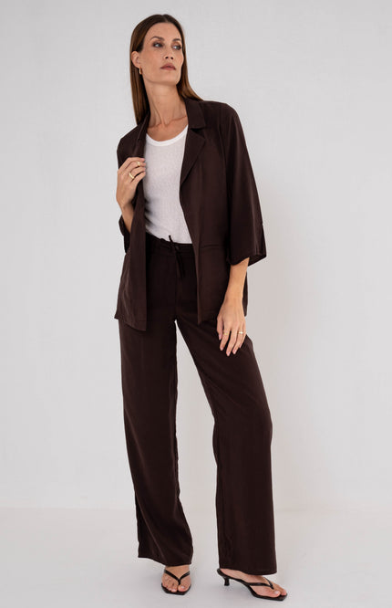 Zizo Broek Jayla Choco Stretchshop.nl