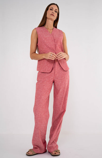 Zizo Broek Jaylan Persian Red Stretchshop.nl