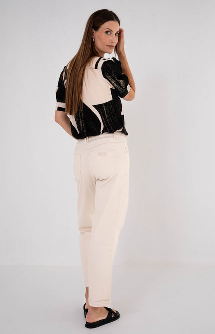 Zizo Broek Trichet Light Sand Stretchshop.nl