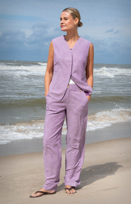 Zizo Broek Jaylan Lilac Stretchshop.nl