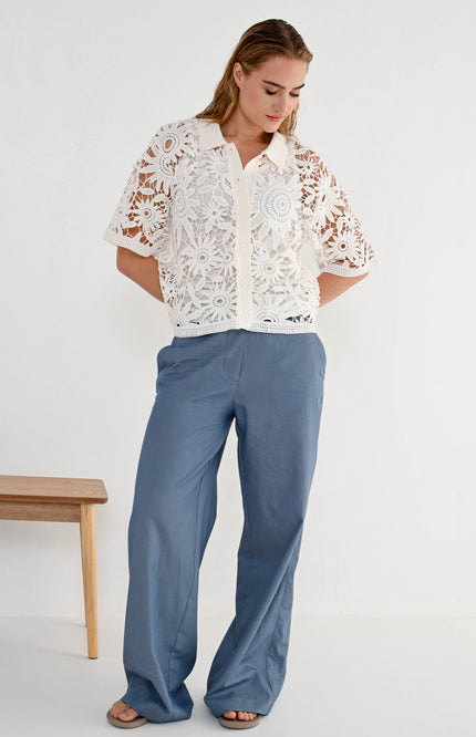 Zizo Broek Tatum Jeans Blue Stretchshop.nl