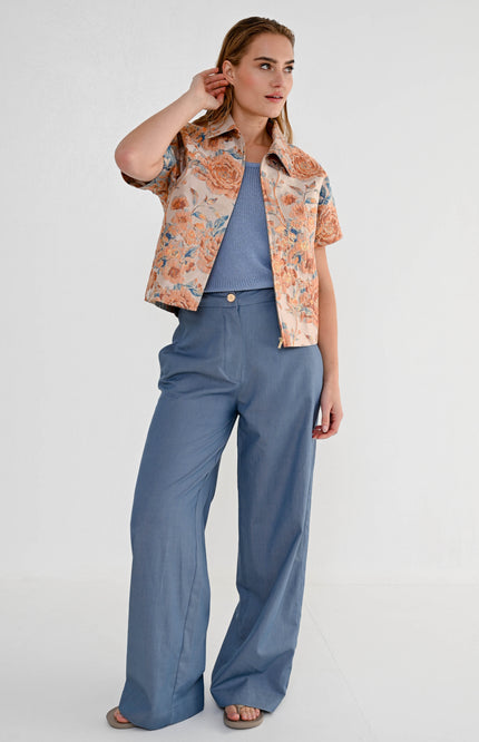 Zizo Broek Tatum Jeans Blue Stretchshop.nl