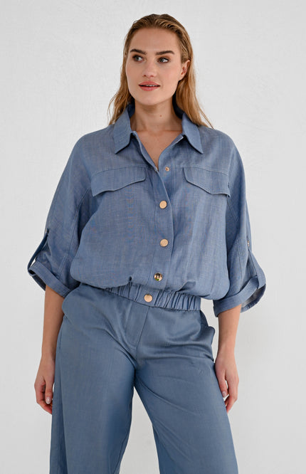 Zizo Jacket Tatiana Jeans Blue Stretchshop.nl