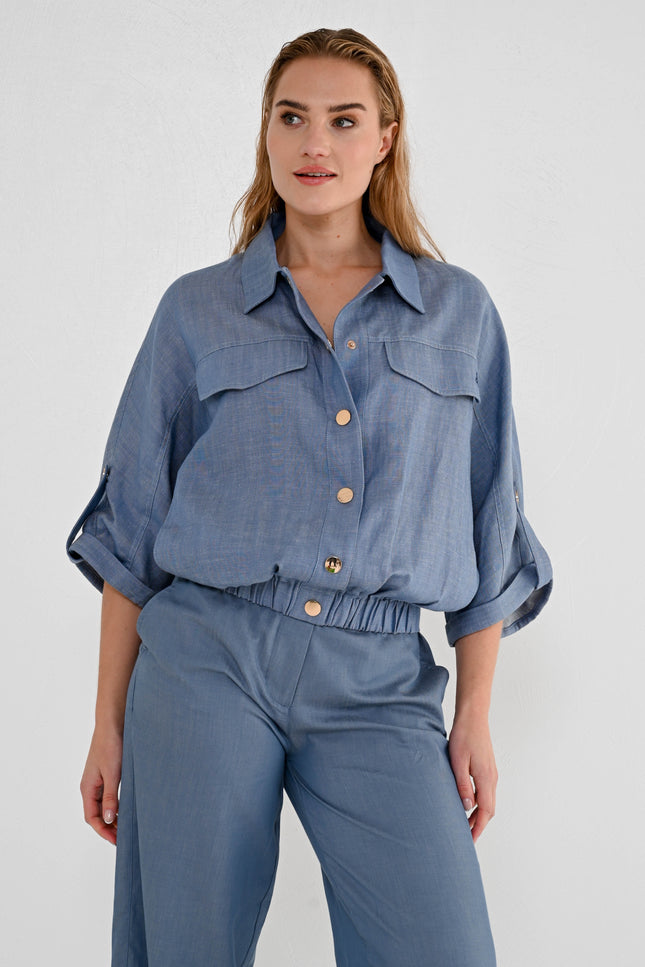 Zizo Jacket Tatiana Jeans Blue Stretchshop.nl