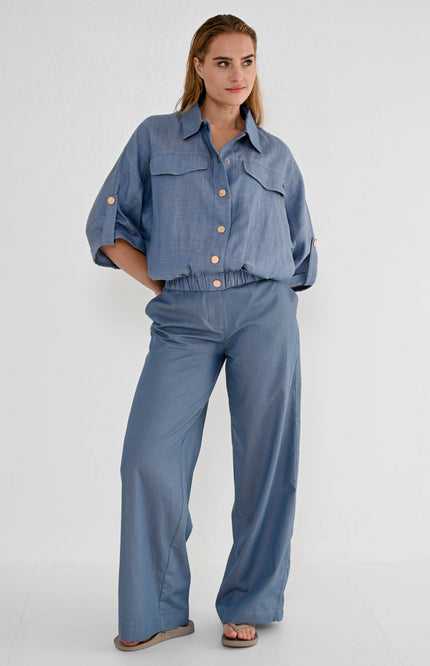 Zizo Jacket Tatiana Jeans Blue Stretchshop.nl