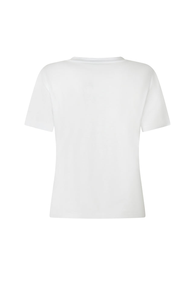 Zoso T-Shirt Jolie White Black 263 Stretchshop.nl