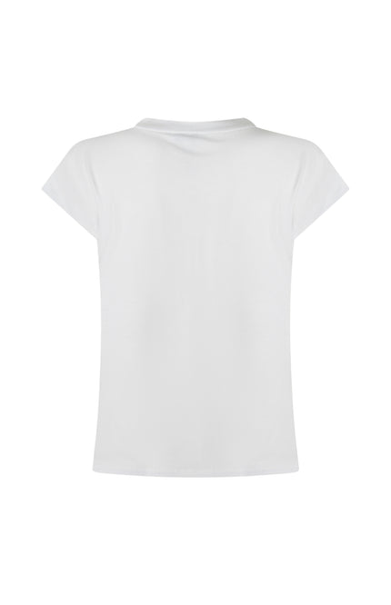 Zoso T-Shirt Romy White Multi 263 Stretchshop.nl