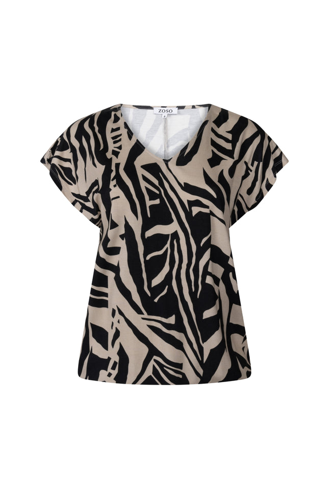 Zoso Top Roos Black Sand 263 Stretchshop.nl