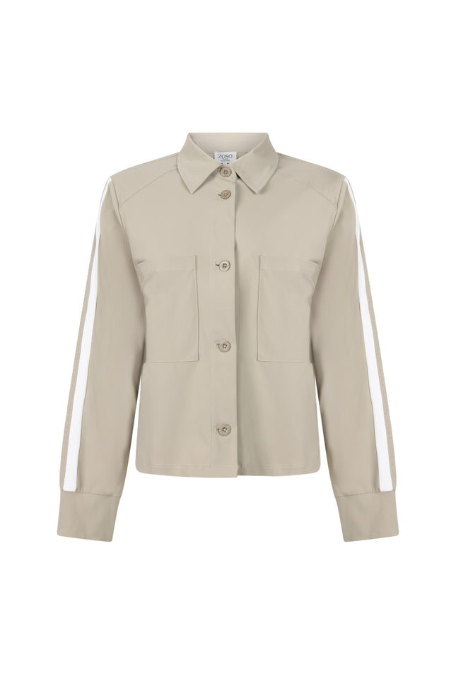 Zoso Travel Jacket Michelle Sage 262 Stretchshop.nl