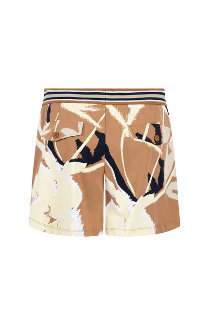 Zoso Travel Short Naomi Summer Camel 262 Stretchshop.nl