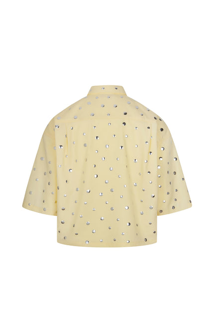 Studio Amaya Blouse Mara Yellow Stretchshop.nl