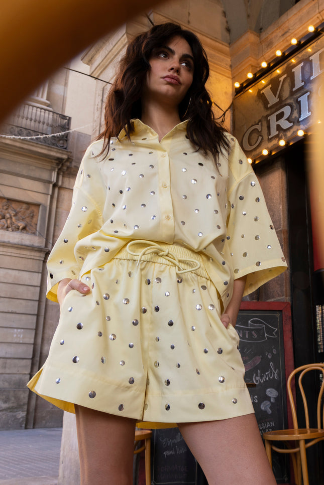 Studio Amaya Short Niv Yellow Stretchshop.nl