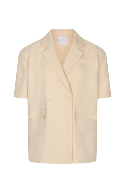 Studio Amaya Blazer Fendi Beige Stretchshop.nl