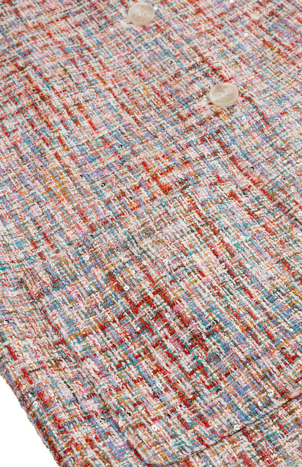 Studio Amaya Gilet Coco Multi Print Stretchshop.nl
