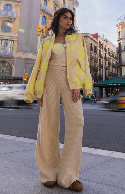 Studio Amaya Broek Kensie Beige Stretchshop.nl