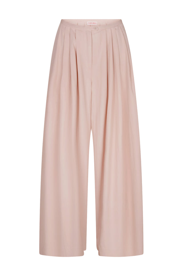 Studio Amaya Broek Lotus Light Pink Stretchshop.nl