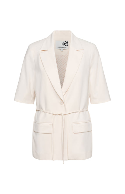 &Co woman Blazer Gina Vanilla BZ182 Stretchshop.nl