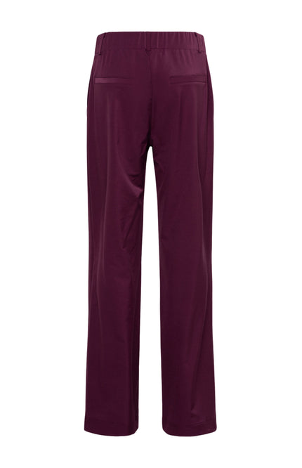 &Co woman Travel Broek Patrice Plum PA264 Stretchshop.nl