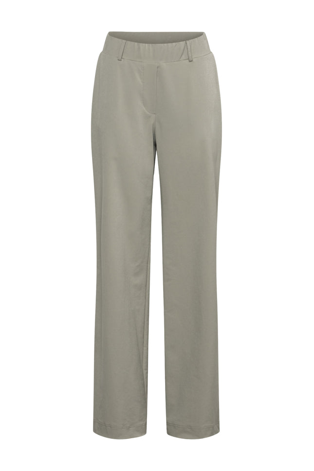 &Co woman Travel Broek Patrice Khaki PA264 Stretchshop.nl
