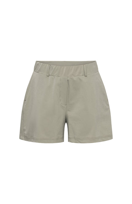 &Co woman Travel Short Posie Vintage Khaki PA361 Stretchshop.nl