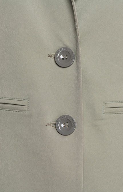 &Co woman Travel Blazer Phileine Khaki BZ110-2 Stretchshop.nl