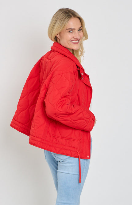 Freequent Jacket Fqblob True Red 203625 Stretchshop.nl